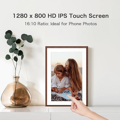 Digital Picture Frame, 10.1'' Frameo Digital Frame Wifi, 32GB Memory, 1280*800 - Image 5