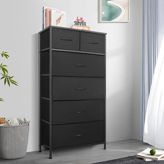 Mifuro Tall Dresser for Bedroom, Vertical Storage Organizer Tower - Image 2