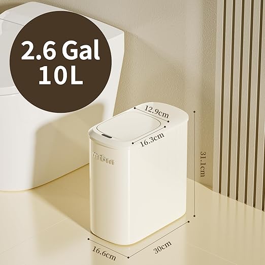 MRBIN Metal Motion Sensor Bathroom Trash Can - Image 8