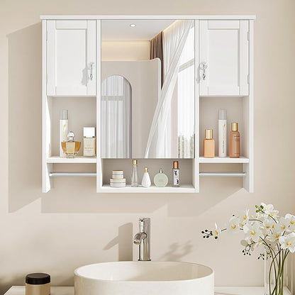 VECELO Bathroom Wall Cabinet by VECELO