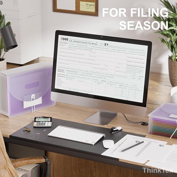 ThinkTex Accordion File Organizer, 12 - Image 5