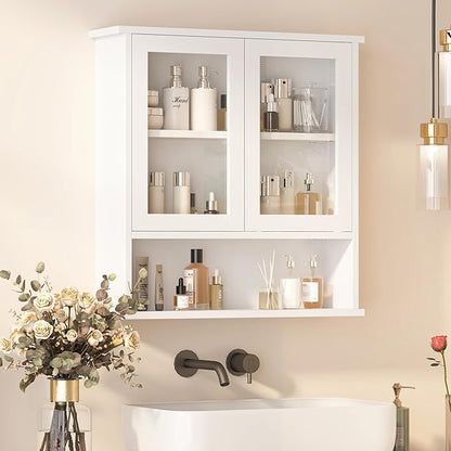 Modern Hanging Bathroom Cabinet, Sturdy Wooden Medicine Cabinet by Mepplzian