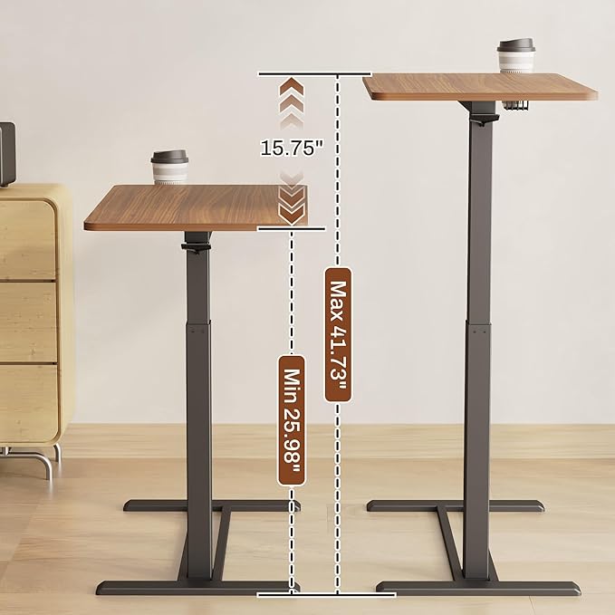 FLEXISPOT Mobile Standing Desk - Image 3