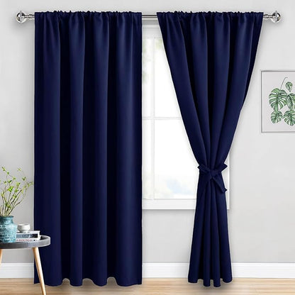 JIUZHEN Blackout Curtains for Bedroom by JIUZHEN