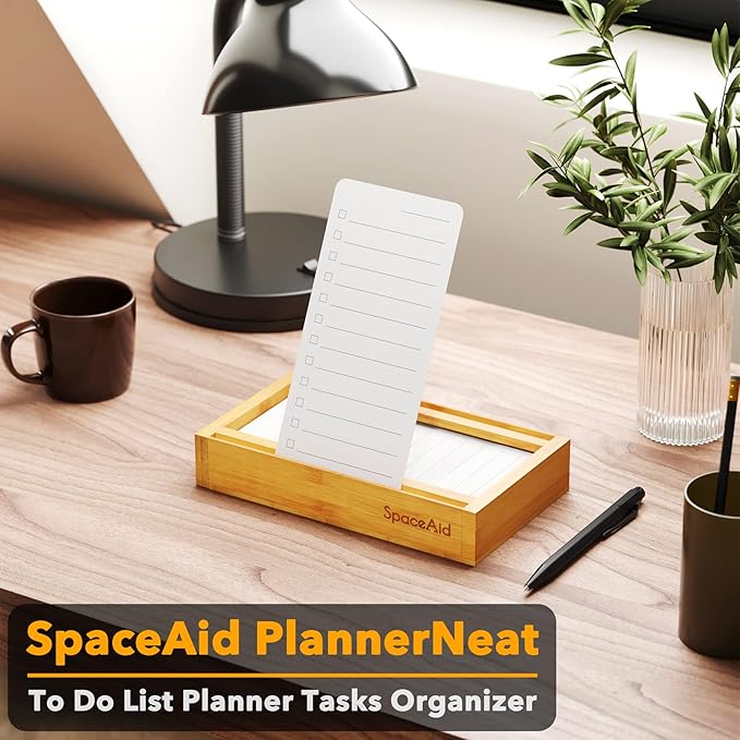 SpaceAid PlannerNeat To Do List Planner, Daily ToDo Checklist Notepad Organizer - Image 2