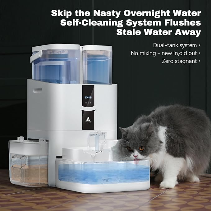 Automatic Cat Water Fountain 10L/338oz Self Filling and Cleaning, Pet Water - Image 4