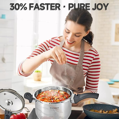 Stainless Steel Pressure Cooker - Image 6