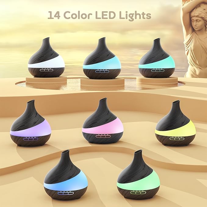 500ML Essential Oil Diffuser: Aroma Diffuser - Image 6