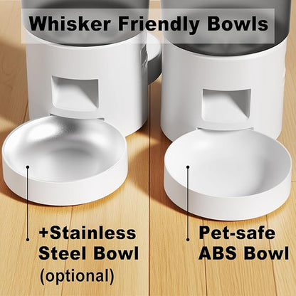 Automatic Cat Feeder for 2 Cats, Auto Dry Food Dispenser - Image 7