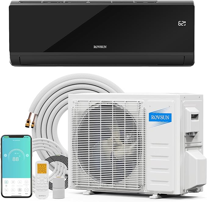 ROVSUN 9000 BTU 19 SEER 115V Energy Saving Ductless Mini Split Inverter Plus by ROVSUN