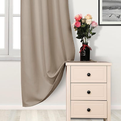 DWCN Blackout Curtains for Living Room, Room Darkening Thermal Insulated - Image 2
