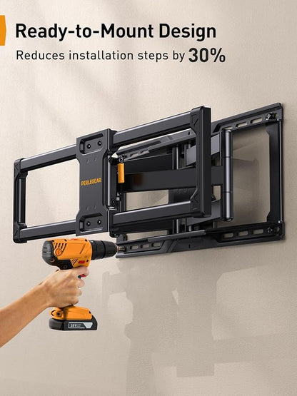 Perlegear UL-Listed Full Motion TV Wall Mount - Image 4