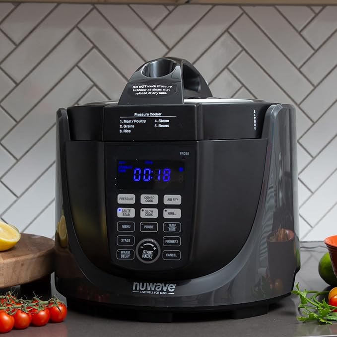 Nuwave Duet Electric Pressure Cooker & Air Fryer Combo - Image 3