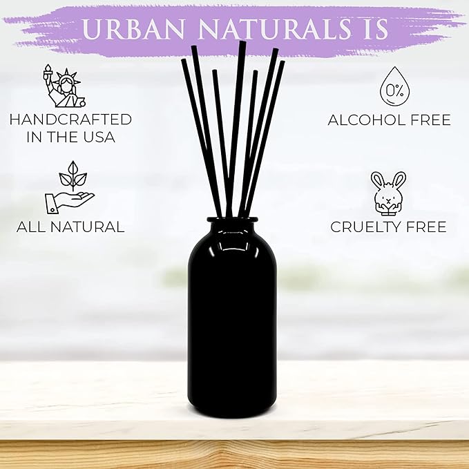 Urban Naturals Lavender Fields Oil Essential Oil Reed Diffuser Set - Image 3