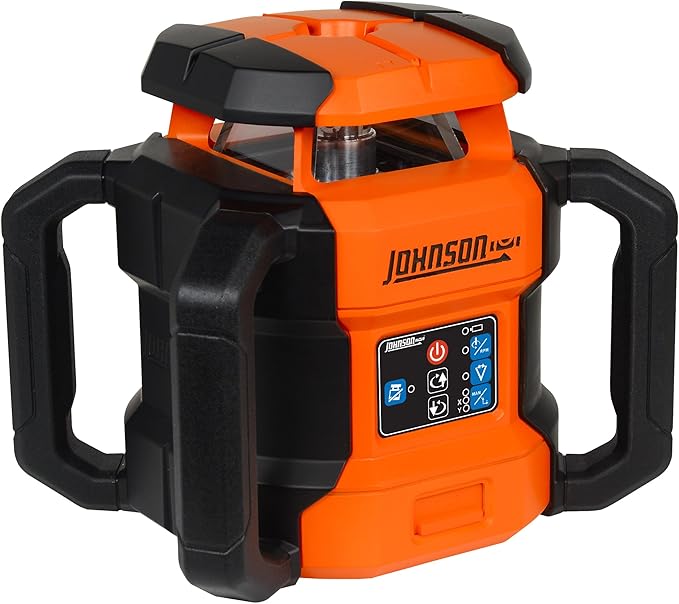 Johnson Level & Tool JRT300-RDHV-S Self-Leveling Red Dual Slope Rotary Laser - Image 8