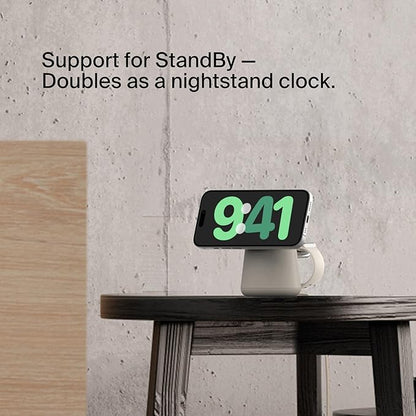 Belkin 2-in-1 Qi2 Wireless Charging Dock 15W Fast Charge iPhone Charger - Image 5