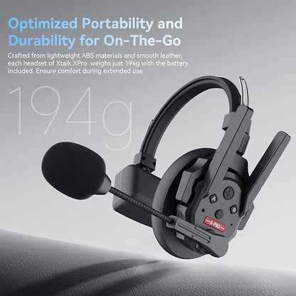 SYNCO XTalk XPro Wireless Intercom Headset - Image 9