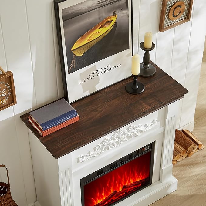 SOOWERY Electric Fireplace - Image 4