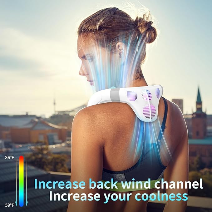 PluvoFan Neck Fan Back-Windy 6000mAh - Image 2