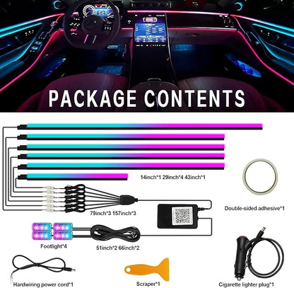 Dreamcolor Acrylic Interior Car Light 10 in 1 Automotive Ambient Light Kits - Image 5