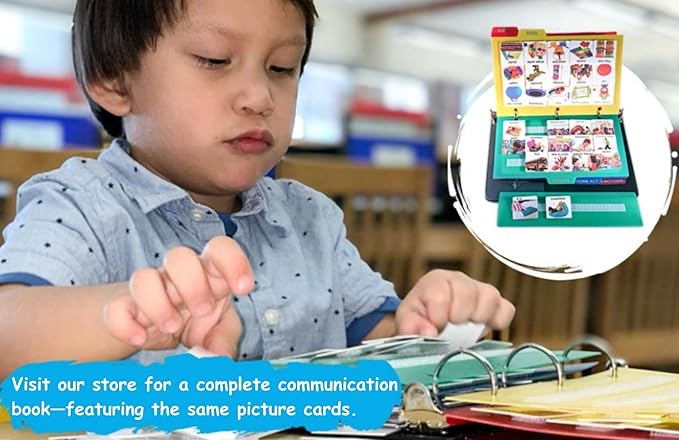 Smile4Autism Large 2"x2" Loose Visual Picture Cards, Receptive and Expressive - Image 8