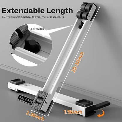 KVRG Appliance Rollers Heavy Duty, Newest Extendable Appliance Sliders - Image 2