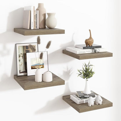 Fun Memories Square Floating Shelves by FunMemories