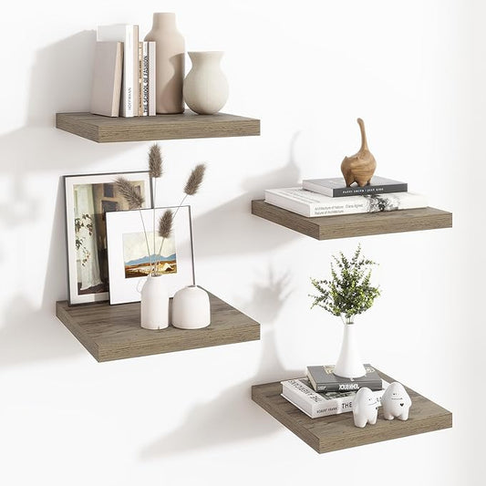 Fun Memories Square Floating Shelves by FunMemories