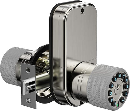 Double Sided Keypad Door Knob by iuknob