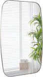 Brushed Nickel Bathroom Mirror, Living Room by Bolrok