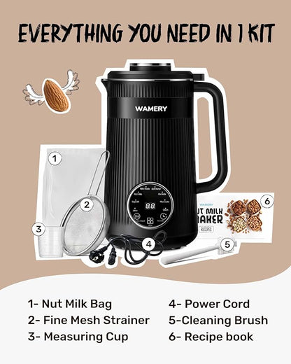 Wamery 32oz Nut Milk Maker Machine - Image 3