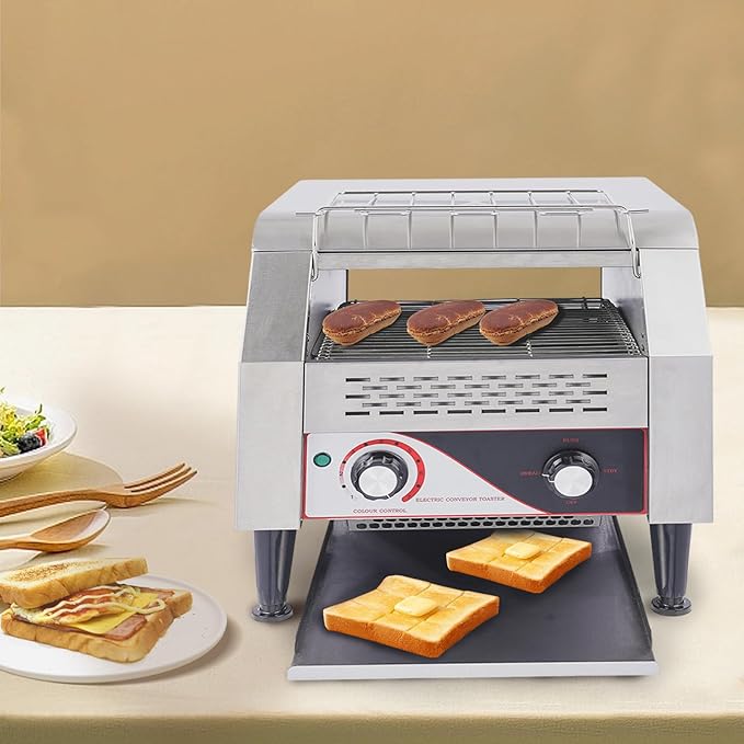 Commercial Toaster Conveyor 300 Slices/h Electric Countertop Toaster - Image 5