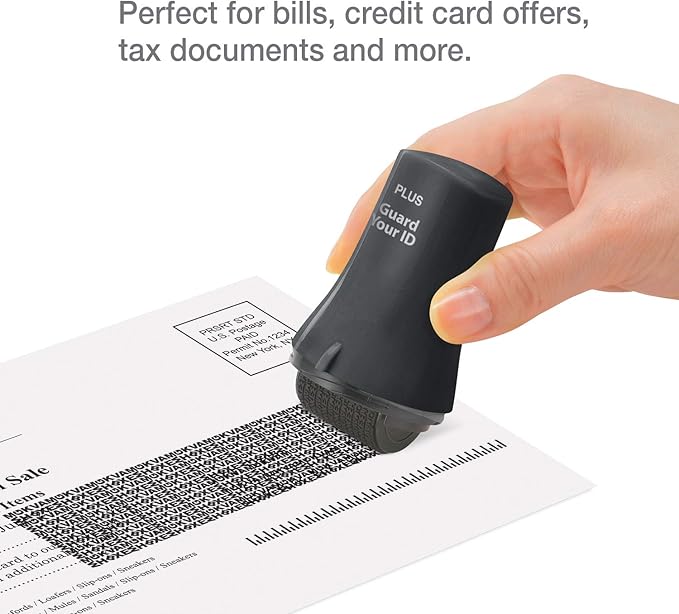 Guard Your ID Wide Advanced Roller 2.0 Identity Theft Prevention Security Stamp - Image 7
