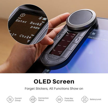 HUION Keydial Remote Bluetooth Programmable Keypad - Image 5