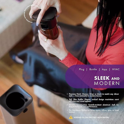 Aromely Smart Bluetooth Scent Diffuser, Aromatherapy Nebulizing Waterless - Image 6