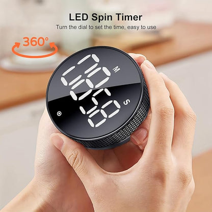 BlueSnail Kitchen Timer with LED Digital Display Smart Efficana - Image 2
