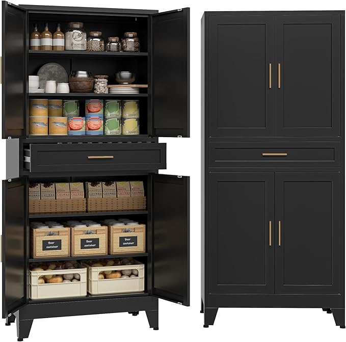 COFaR 71" Modern Pantry Cabinet - Image 3