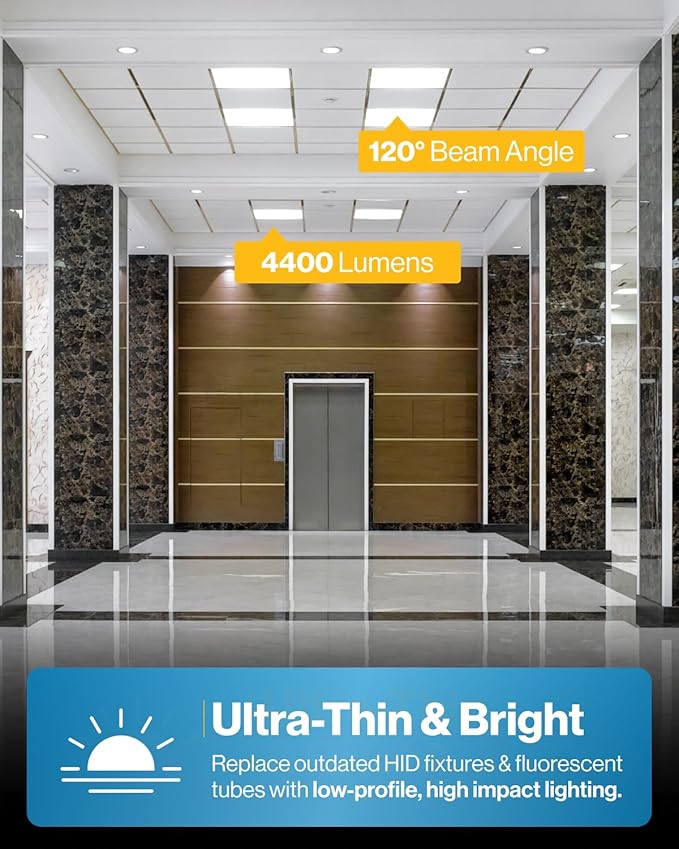 Sunco 24 Pack 2x2 LED Flat Panel Light - Image 8
