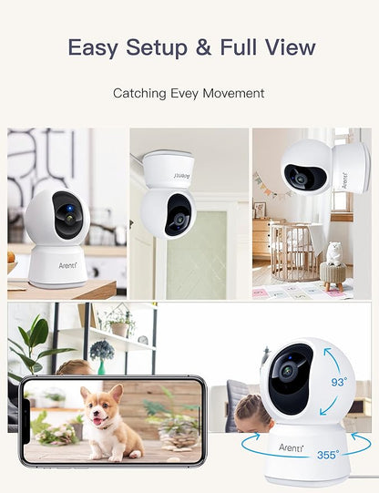 ARENTI 5G Indoor Security Camera, 4MP Pet Camera - Image 9