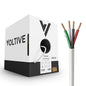 Voltive 14/4 Speaker Wire, Plenum CL3P, 500ft by Voltive
