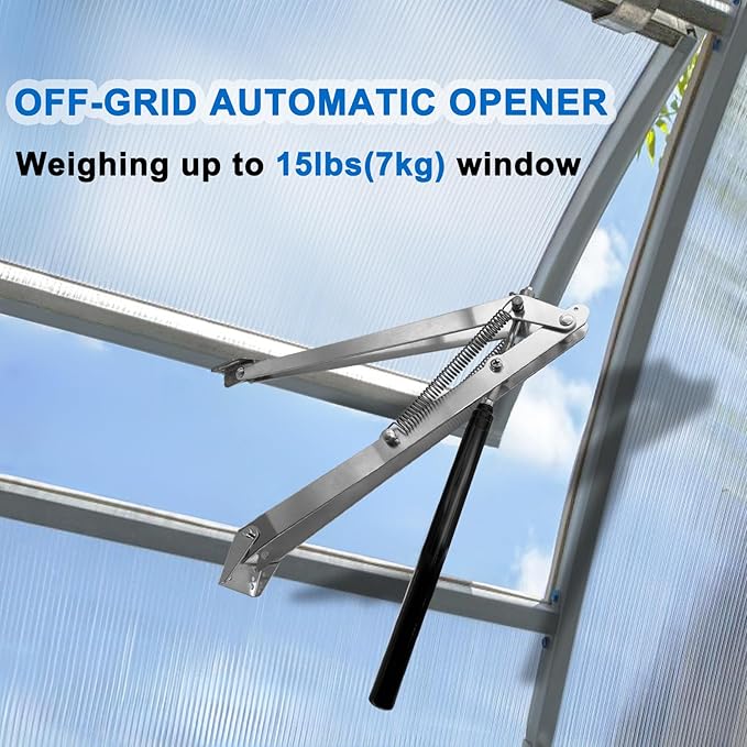 2 Pack Greenhouse Automatic Window Opener Kit - Image 2