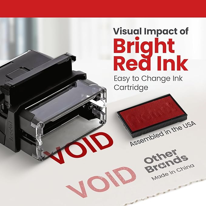 Promot Void Self Inking Rubber Stamp - Image 4