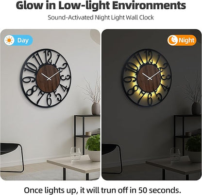 Casaformia 32'' Large Silent Wall Clock - Image 2