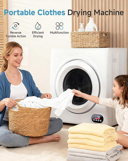 2.65 Cu.Ft Portable Clothes Dryer - 1400W Clothes Dryer - Image 7