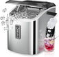 EUHOMY Ice Maker Countertop, 9 Cubes Ready in 6 Mins, Self-Cleaning, Portable by EUHOMY