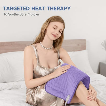 Heating Pad for Women Cramps and Back Pain Relief, Electric Heat Pad - Image 7