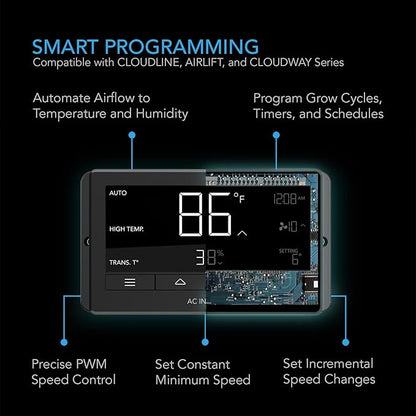 AC Infinity Controller 67, Smart Bluetooth Fan Controller - Image 2