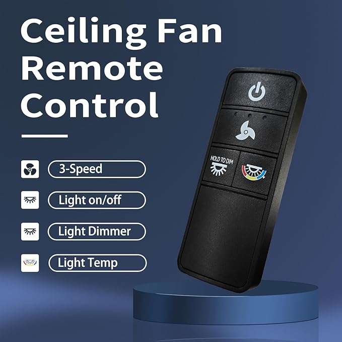 TX028C-S Ceiling Fan Remote Control - Image 2