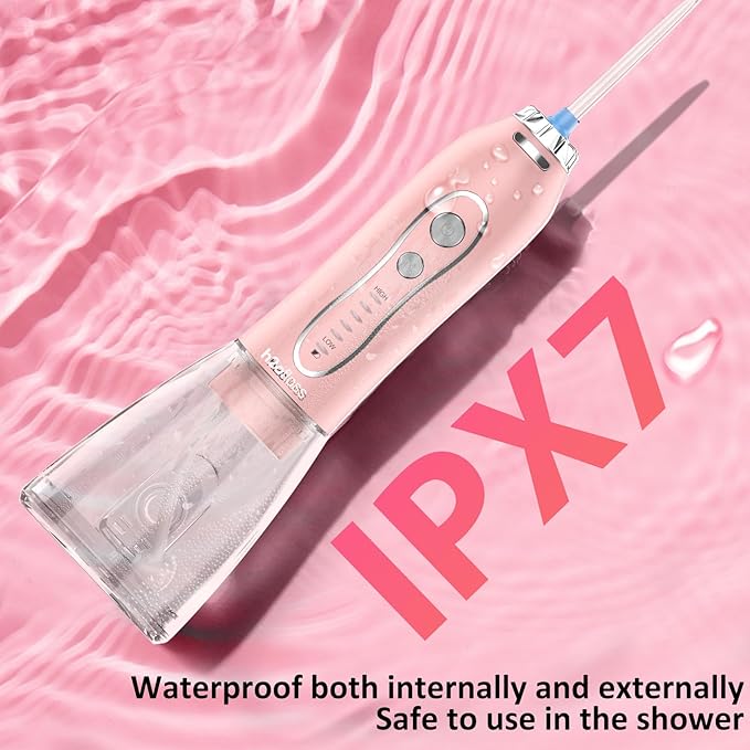 Water Dental Flosser Teeth Cleaner Pick, H2ofloss Cordless Portable Oral - Image 6