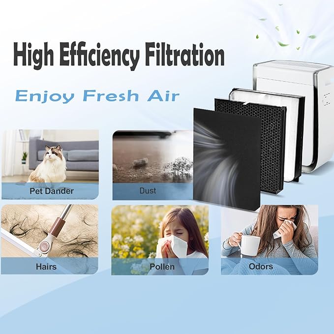 10-Pack Filters Replacement Set Compatible - Image 6